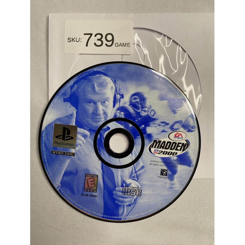 EA Sports Madden NFL 2000 Sony PlayStation 1